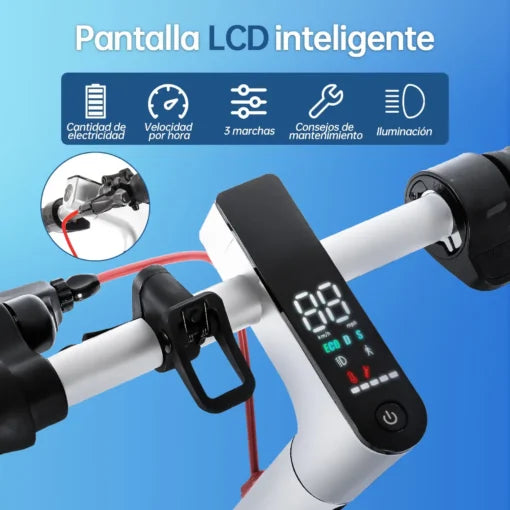 Patín Eléctrico Honey Whale S2 V2 – Blanco