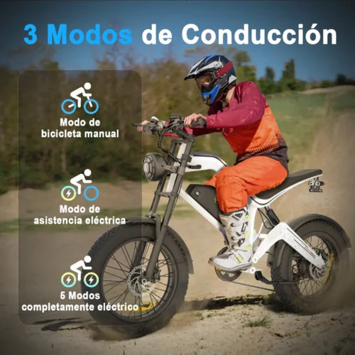Bicicleta Eléctrica Honey Whale K6 Pro