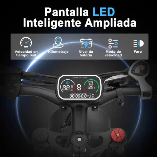 Bicicleta Eléctrica Honey Whale K6 Pro
