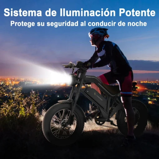 Bicicleta Eléctrica Honey Whale K6 Pro