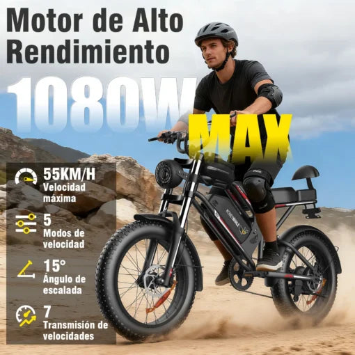 Bicicleta Eléctrica Honey Whale K6S