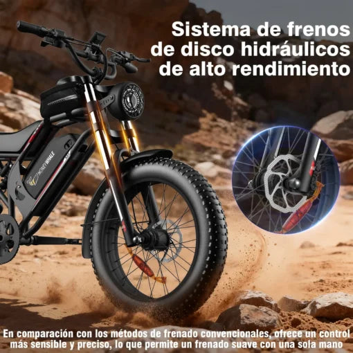 Bicicleta Eléctrica Honey Whale K6S