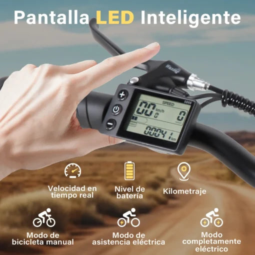 Bicicleta Eléctrica Plegable Honey Whale F6-S