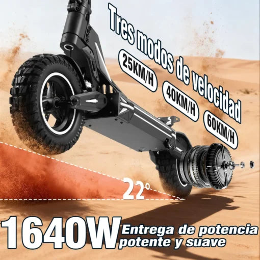 Scooter Eléctrico Honey Whale G3 Pro