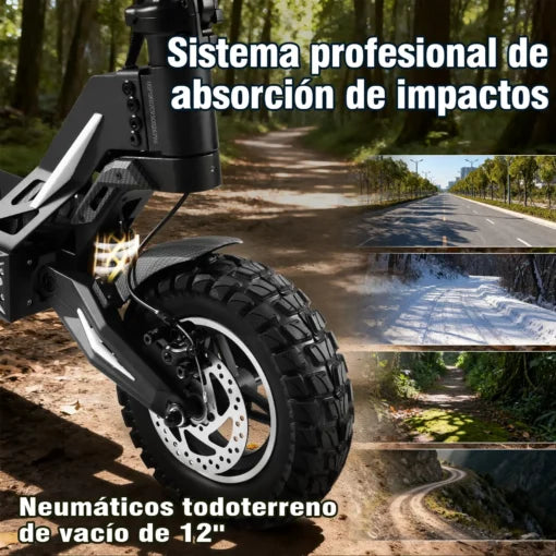 Scooter Eléctrico Honey Whale G3 Pro