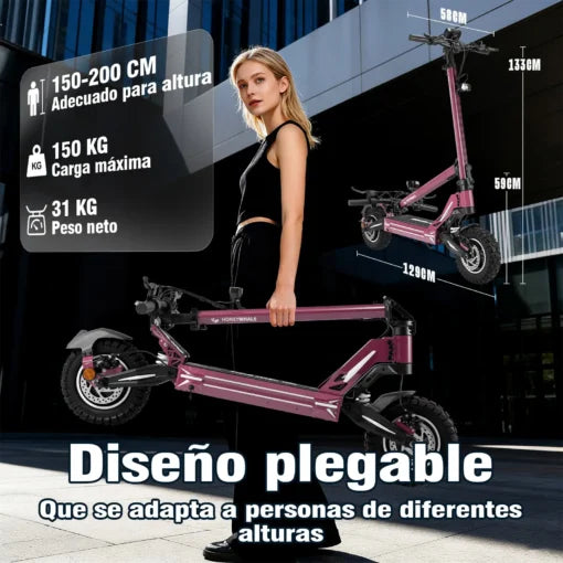 Scooter Eléctrico Honey Whale G3 Pro