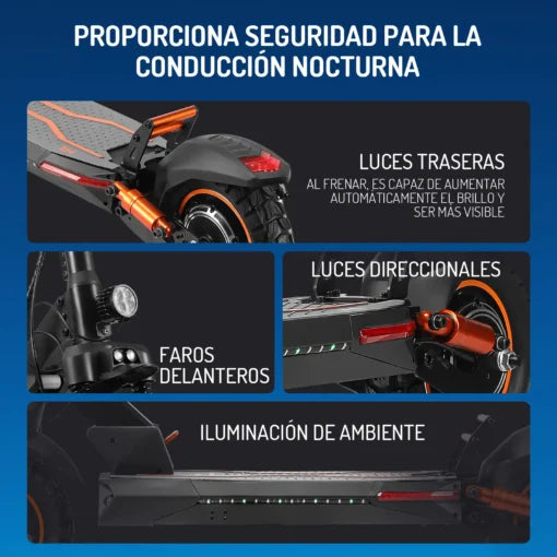 Patín Eléctrico Honey Whale M4