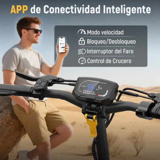Scooter Eléctrico Honey Whale T4D