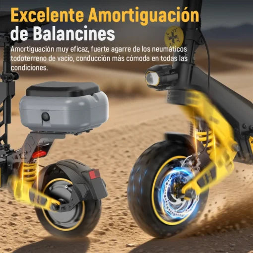 Scooter Eléctrico Honey Whale T4D